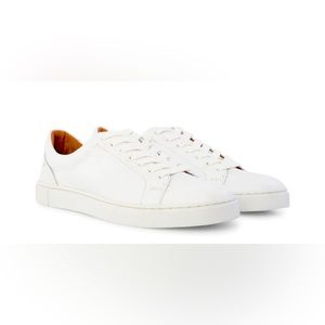 Frye Ivy low lace sneaker size 7.5 white